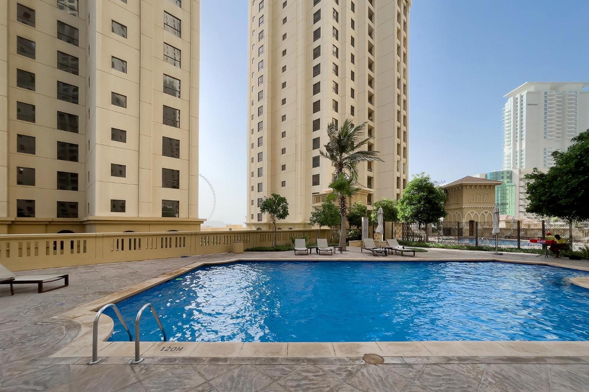Premium 2Bdr Apartment See View Bahar 4 Jbr 두바이 외부 사진